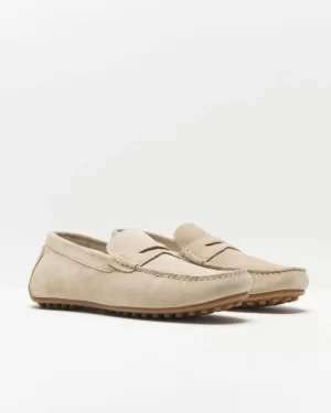 SUEDE LOAFER SHOES